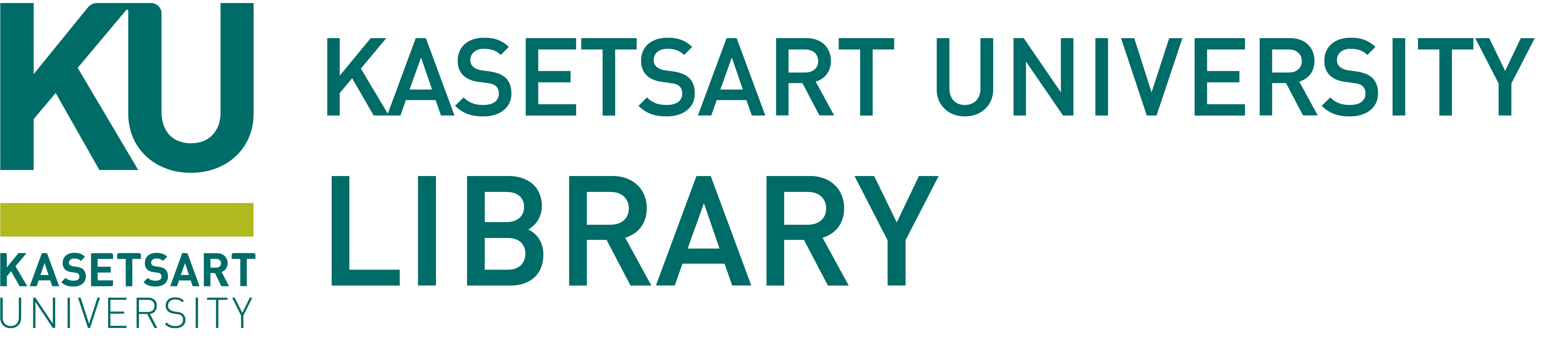 Kasetsart University Library Logo